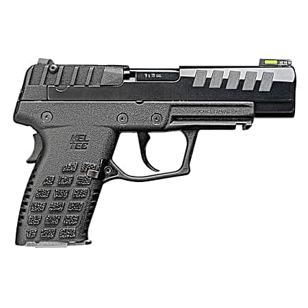 Kel-Tec P15BLKCA P15 *CA Compliant Compact Frame 9mm Luger 10+1 4 Black Steel Barrel, Black Nitride Serrated Steel Slide, Black Polymer Frame w/Picatinny Rail, Black Stippled Grip, Ambidextrous