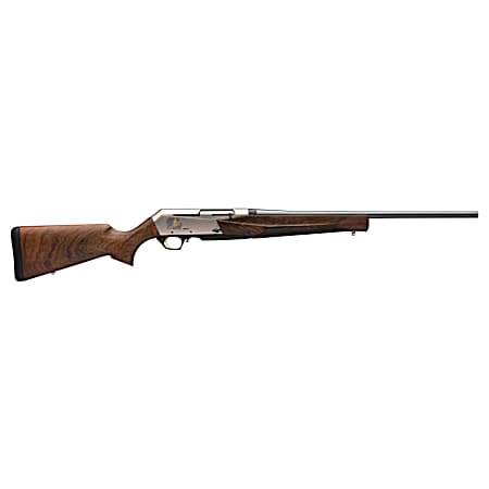 Browning 031047227 BAR MK3 Full Size 7mm Rem 3+1 24 Blue Polished Sporter Barrel, Drilled & Tapped Engraved Matte Nickel Aluminum Receiver, Fixed Oiled Turkish Walnut Stock, Right Hand