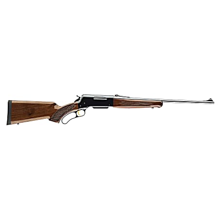 Browning 034009182 BLR Lightweight 6.5 Creedmoor 4+1 20 Polished Blued Barrel, Polished Black Alloy Receiver, Grade 1 Gloss Black Walnut Pistol Grip Stock, Optics Ready