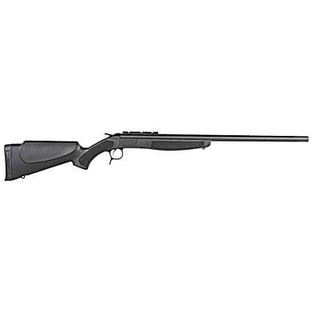 CVA CR4830 Scout  Full Size 450 Bushmaster 1rd 25 Matte Blued Single Shot Barrel, Matte Blued Steel Receiver w/DuraSight Rail, Black Fixed Synthetic Stock, Ambidextrous