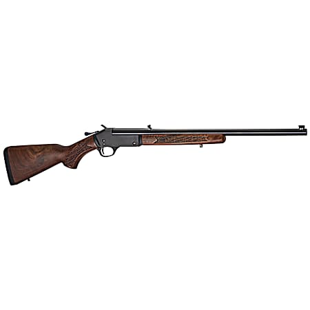 Henry H015360BH Single Shot  Full Size 360 Buckhammer 1rd 22 Blued Single Shot Barrel, Blued Drilled & Tapped Stainless Steel Receiver, American Walnut Stock, Right Hand