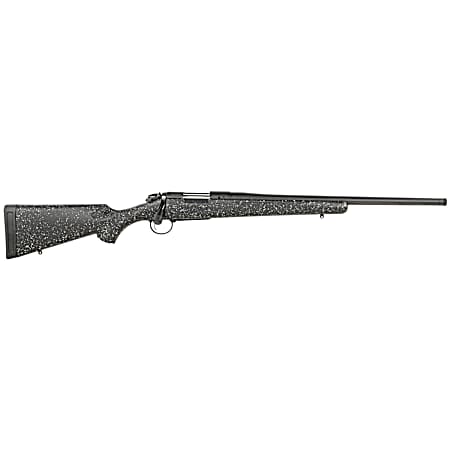 Bergara Rifles B14S509C B-14 Ridge 6.5 PRC 2+1 24 Graphite Black Cerakote Barrel, Graphite Black Cerakote Steel Receiver, Gray Speckled Black Fixed American Style Stock, Right Hand