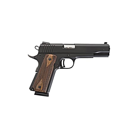 Tanfoglio FT1911 FT-1911 Series 70 45 ACP 8+1 5.03 Stainless Steel Barrel, Stainless Serrated Steel Slide, Stainless Steel Frame w/Beavertail, Textured Grip
