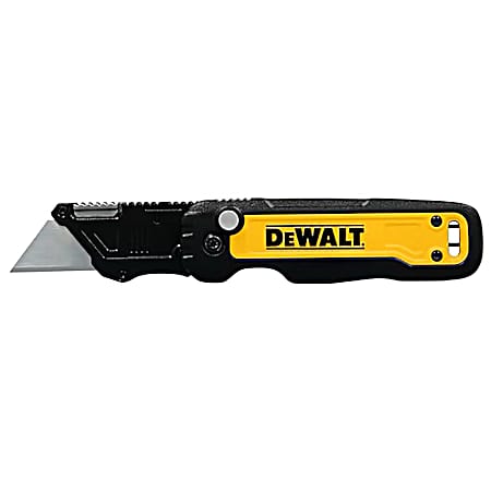 Push and Flip Folding Utility Knife