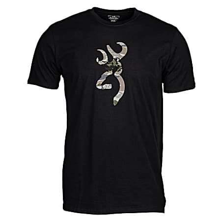 Men's Camo Buckmark Short Sleeve Shirt