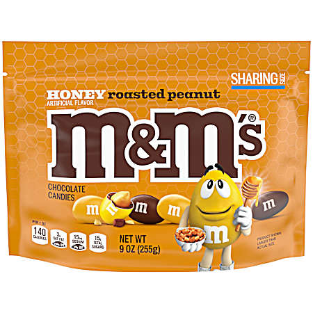 9 oz Honey Roasted Peanut Chocolate Candies