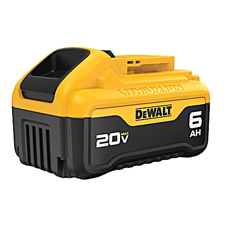 20V MAX Premium 6.0Ah Lithium Ion Battery Pack
