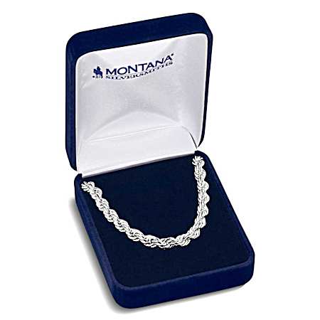 Twisted Rope Chain Necklace