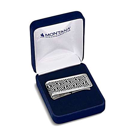 Desert Twilight Southwestern Money Clip