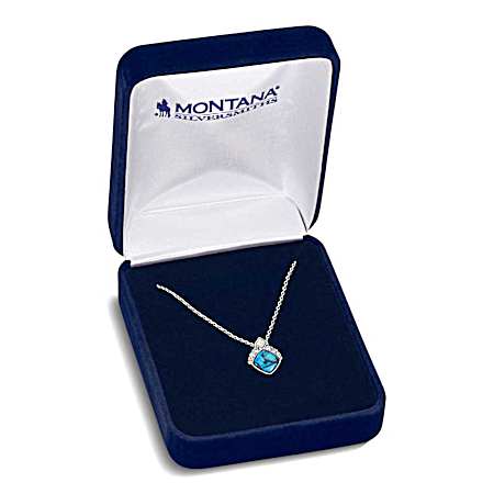 Crowned Glacier Necklace
