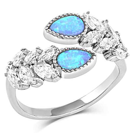 Mystic Falls Opal Crystal Ring