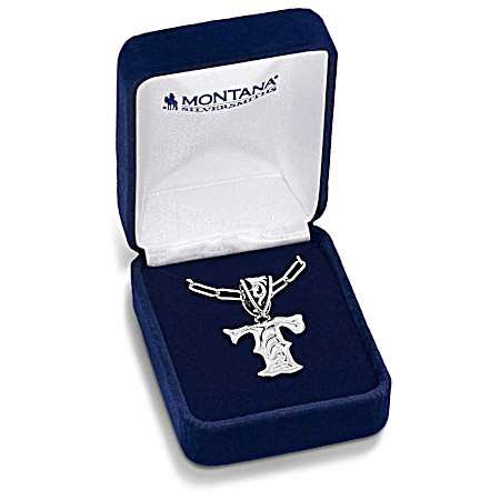 Western Initial Necklace - style T