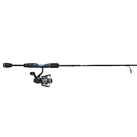 5 ft 6 in 2 Pc M GX2 Youth Spinning Combo - Red/Gold