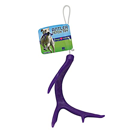 Antler Fetch Toy - Purple