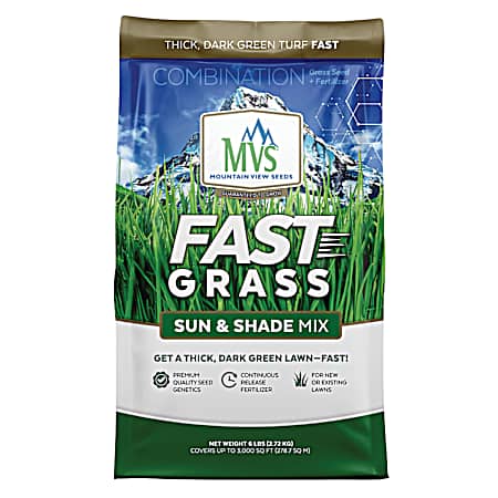 6 lbs. Fast Grass Sun & Shade