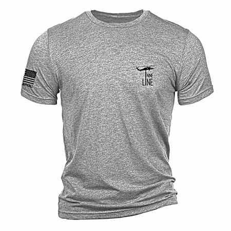 Men's Athletic Grey Pledge Short Sleeve Shirt