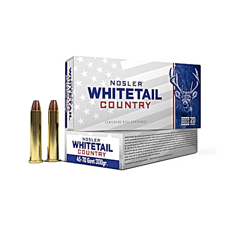 Whitetail Country 45-70 300gr SW 20 Rounds