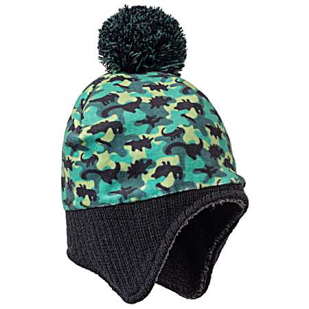 Toddlers' Dinosaurs Knit Hat