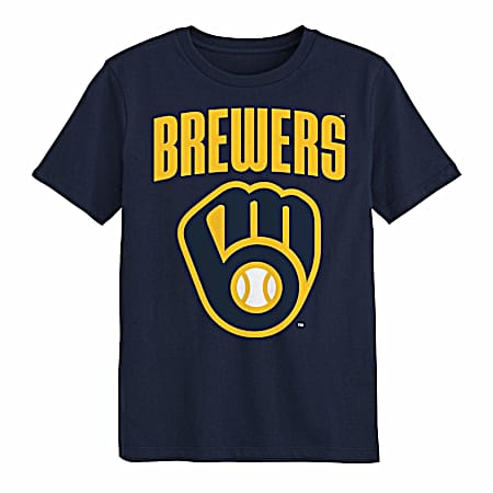 Youth Milwaukee Brewers Short Sleeve Shirt