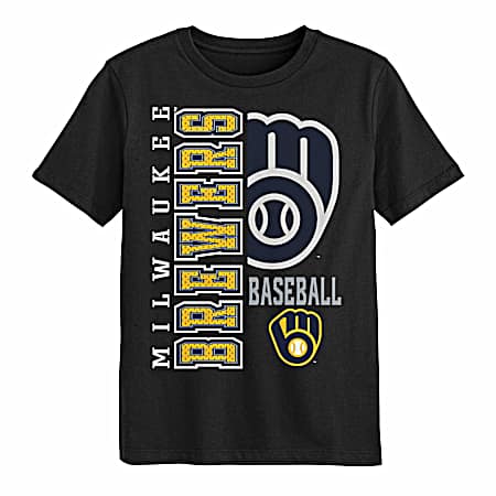 Youth Milwaukee Brewers Short Sleeve Shirt