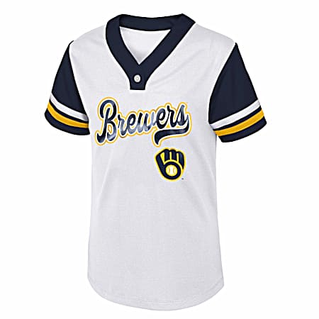 Youth Milwaukee Brewers Short Sleeve Shirt