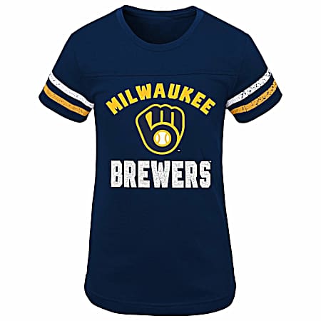Youth Milwaukee Brewers Short Sleeve Shirt