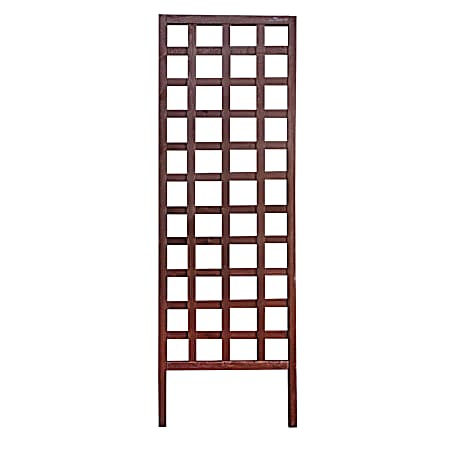 2 ft. x6 ft. Wood Square Frame Trellis