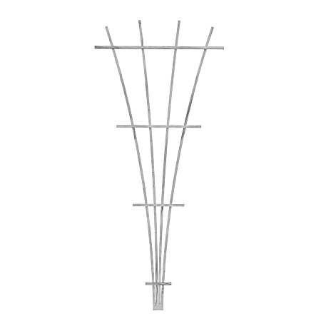 72 in.  Wood Fan Trellis