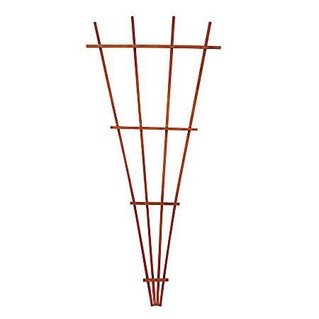 72 in. Wood Fan Trellis