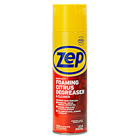 18 oz Heavy-Duty Foaming Citrus Degreaser & Cleaner 