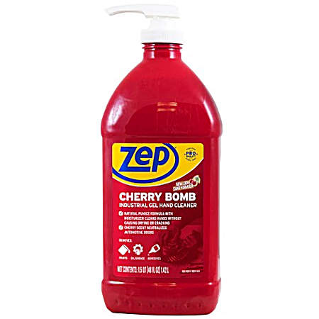 48 oz Cherry Bomb Industrial Gel Hand Cleaner