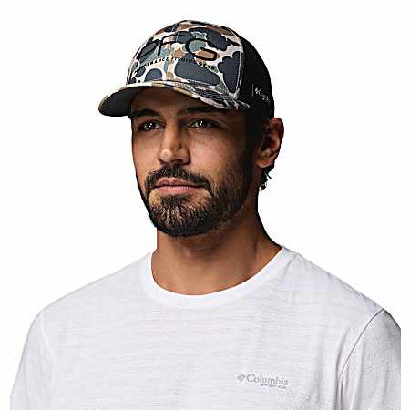 PFG Men's Fossil Deltahunter Camo Snapback Cap