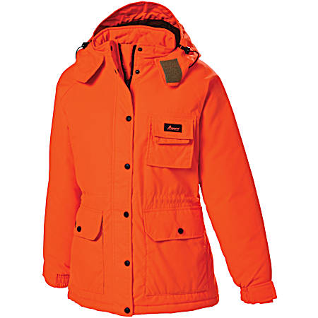 Women's Sunset Blaze Orange Heavyweight Parka