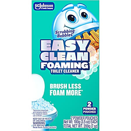 2 ct Easy Clean Foaming Toilet Bowl Cleaner