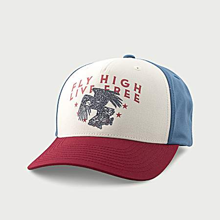 Men's Blue Shadow Live Free Cap