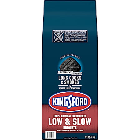 Low and Slow Charcoal Briquettes 12 lb