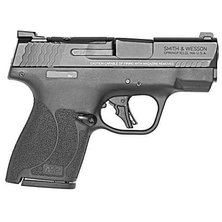 Smith & Wesson 13558 M&P9 Shield Plus 9mm Luger 3.10 10+1 Matte Black (No TS) Frame/Textured Grip Black Armornite Stainless Steel with Optics Cut & Tritium Night Sights