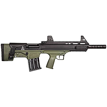 ATI ATIG410BDG Bulldog  410 Gauge Semi-Auto 3 5+1 16 Green Aluminum Receiver/Fixed Synthetic Stock