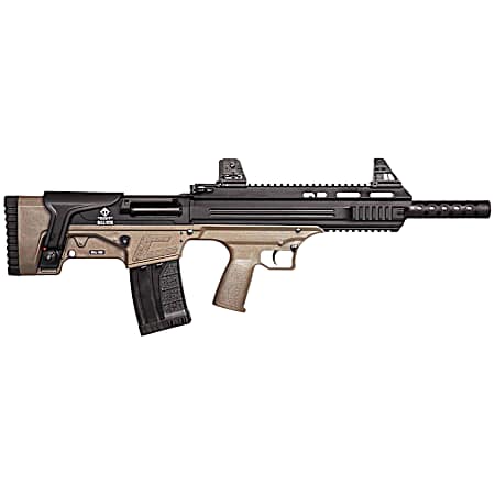ATI ATIG410BDT Bulldog  410 Gauge Semi-Auto 3 5+1 16 Tan Aluminum Receiver/Fixed Synthetic Stock