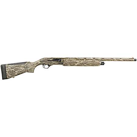 Beretta USA J32KU14 A300 Ultima Turkey 12 Gauge Semi-Auto 3 3+1 24 Mossy Oak Bottomland Vent Rib Barrel & Picatinny Rail Receiver, Kick-Off Mossy Oak Bottomland Synthetic Stock
