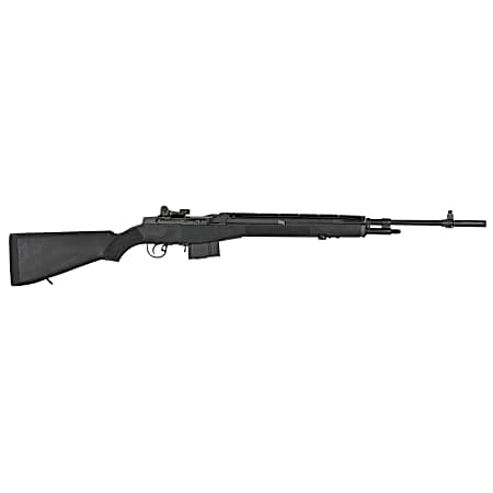 Springfield Armory MA9226 M1A Loaded 308 Win/7.62x51mm 10+1 22 Black Parkerized Medium National Match Barrel, Black Parkerized Steel Receiver, Black Synthetic Fixed Stock