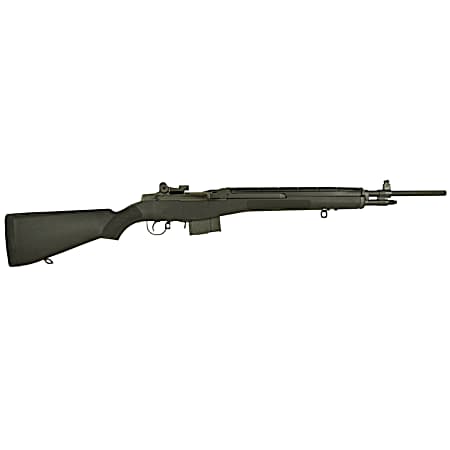 Springfield Armory MA9226NT M1A Loaded *NY Compliant 7.62x51mm NATO 10+1 22 Black Parkerized Medium National Match Barrel, Black Parkerized Steel Receiver, Black Synthetic Fixed Stock