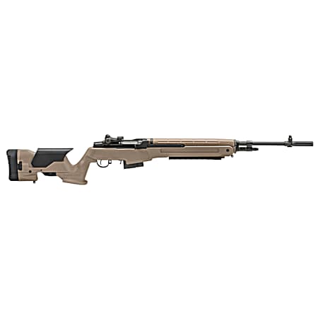 Springfield Armory MP9220 M1A Loaded Precision 308 Win 10+1 22 National Match Carbon Steel Barrel Black Parkerized Rec Flat Dark Earth Archangel Precision with Adjustable LOP & Comb Stock Right Hand