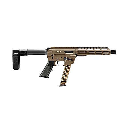 FREEDOM ORDNANCE FX9P8SBM-FDE FX9P  9mm Luger 8 Flat Dark Earth