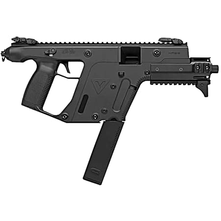 Kriss USA KV10PBL30 Vector SDP Enhanced G2 10mm Auto 33+1 6.50 Black Nitride Threaded Barrel, Black Picatinny Rail Top & Bottom, MK5M Modular Rail
