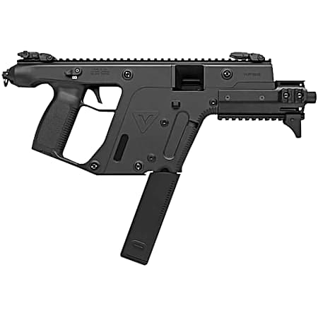 Kriss USA KV90PBL30 Vector Enhanced SDP Gen2 9mm Luger 40+1 6.50 Black Nitride Threaded Barrel, Black Picatinny Rail, MK5M Modular Rail, Black Polymer Grip, Glock Magazine Compatible