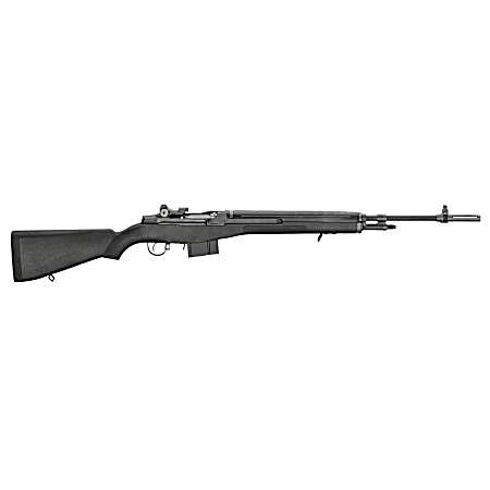 Springfield Armory MA9106 M1A Standard Issue 308 Win/7.62x51mm 10+1 22 Black Parkerized Steel Barrel w/Flash Suppressor, Black Parkerized Steel Receiver, Fixed Black Synthetic Stock