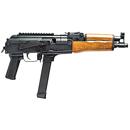 Century Arms HG3736N Draco NAK9 9mm Luger 33+1 11.14 Barrel, Stamped Receiver, Picatinny Optics Rail, Polymer Grip, Includes 1 Magazine, (Glock 17 & 19 Magazine Compatible)