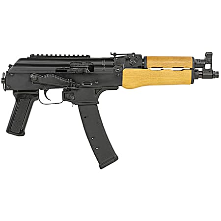 Century Arms HG6038N Draco 9S 9mm Luger 35+1 11.14 Barrel,  Black Metal Finish, Picatinny Optics Rail, Wood Handguard, Black Polymer Grip, Includes 1 Magazine