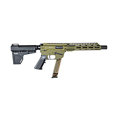 FREEDOM ORDNANCE FX9P10-ODG FX9P  9mm Luger 31+1 10 OD Green